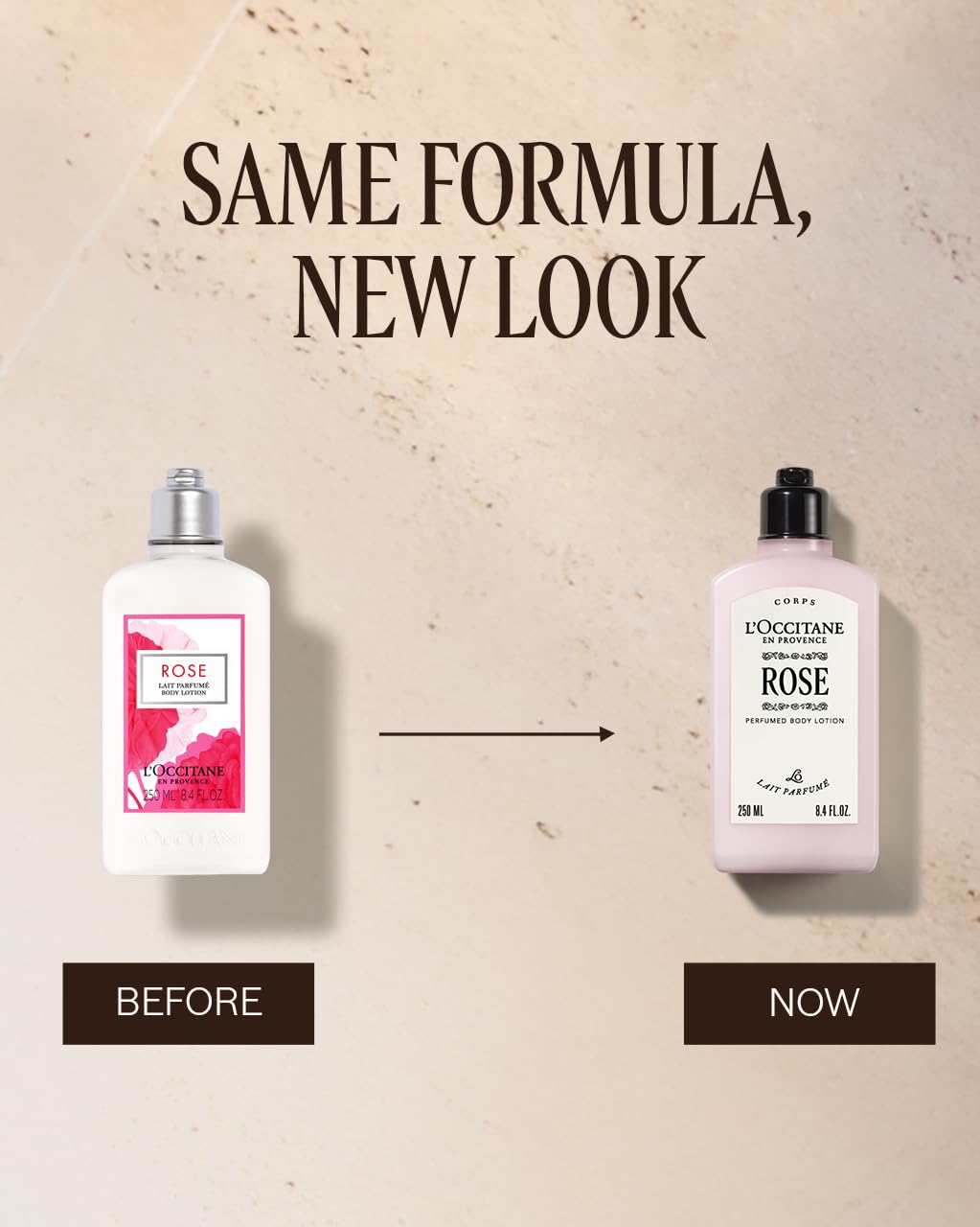 L'Occitane L'Occitane Rose Body Lotion: Moisturizing, Romantic Rose Fragrance, With Shea Butter, Softening, Made in France - Image 3