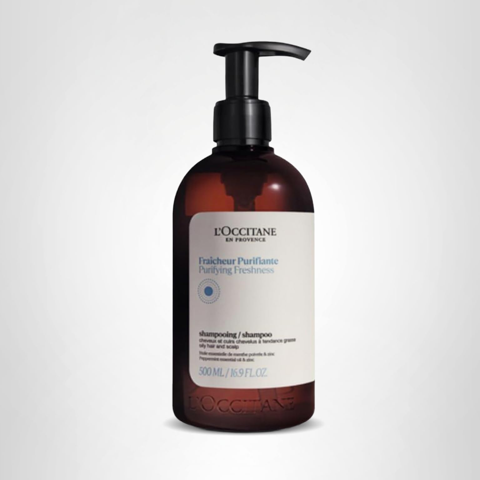 L'OCCITANE Purifying Freshness Shampoo.: Helps Reduce Excess Sebum, For Normal to Oily Hair, Without Silicone, Refill Available - Image 6