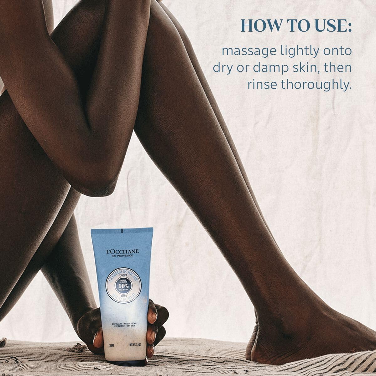 L'Occitane Shea Butter Rich Body Scrub 7.00 fl oz - Image 5