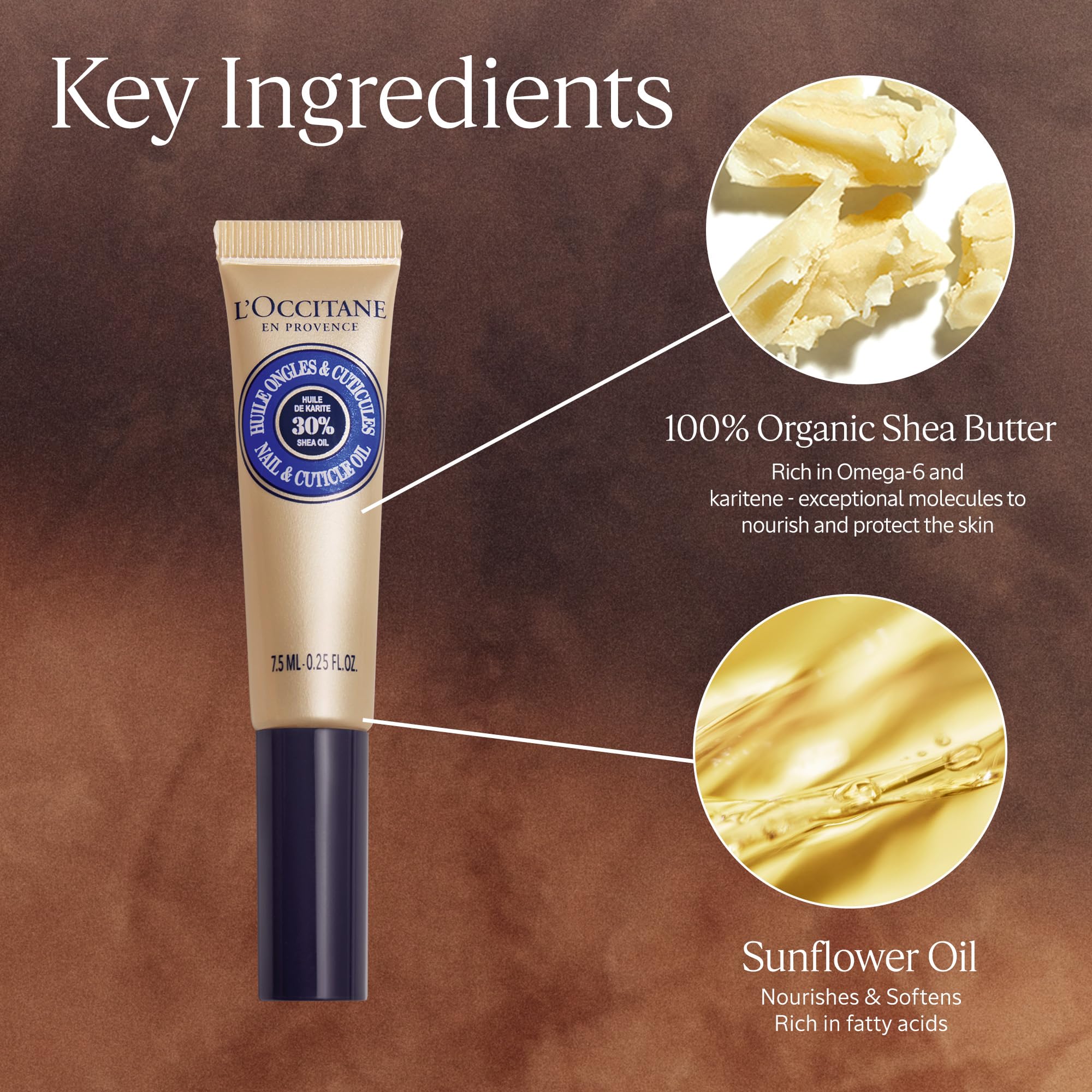 L'OCCITANE Shea Nail & Cuticle Oil, Nourishing Brush-On Moisture for Stronger & Healthier Nails, Hydrating Care for Manicures with Almond Oil, Vegan - Image 10